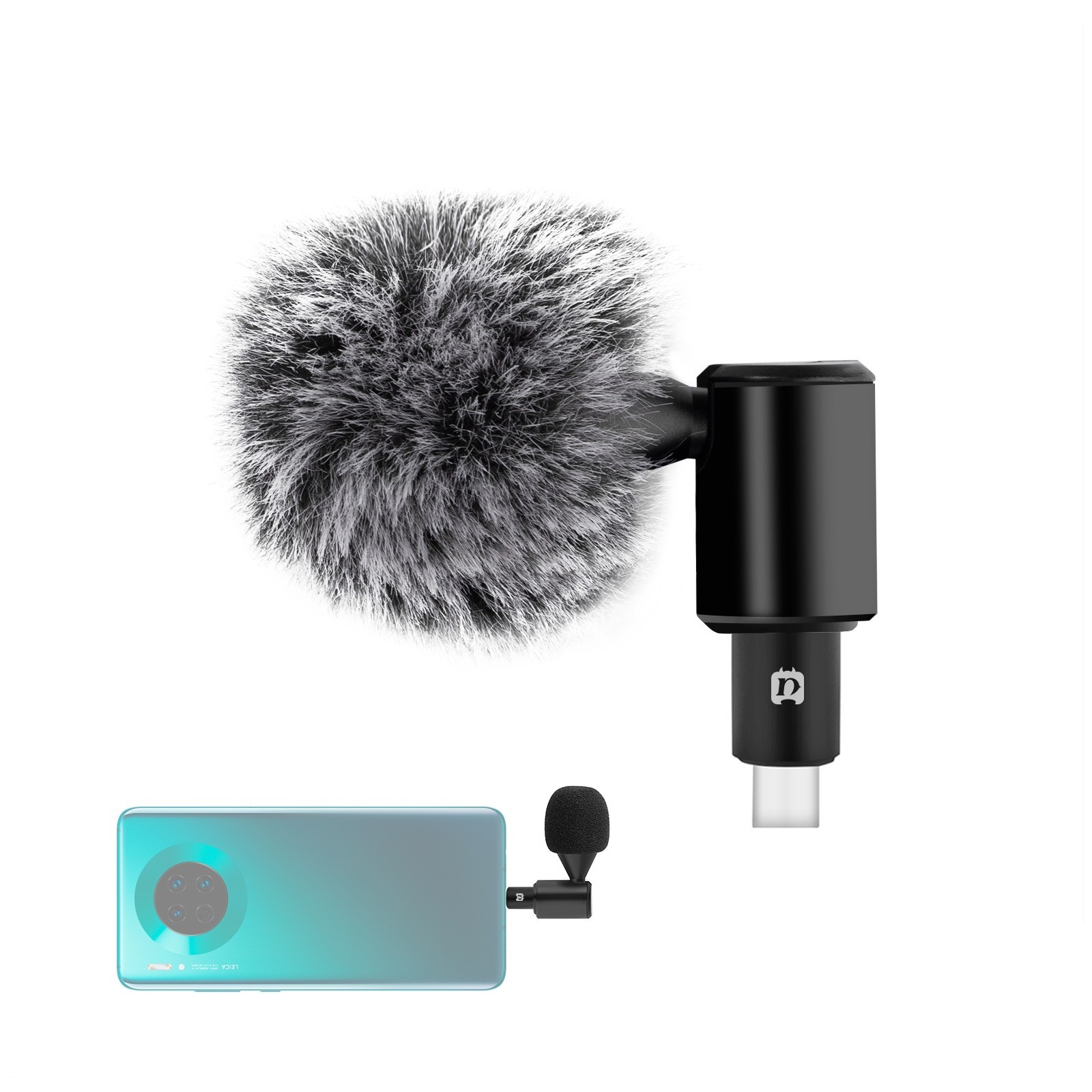 Adaptador USB-C/Tipo-C a USB-C/Tipo-C OTG PULUZ (negro)