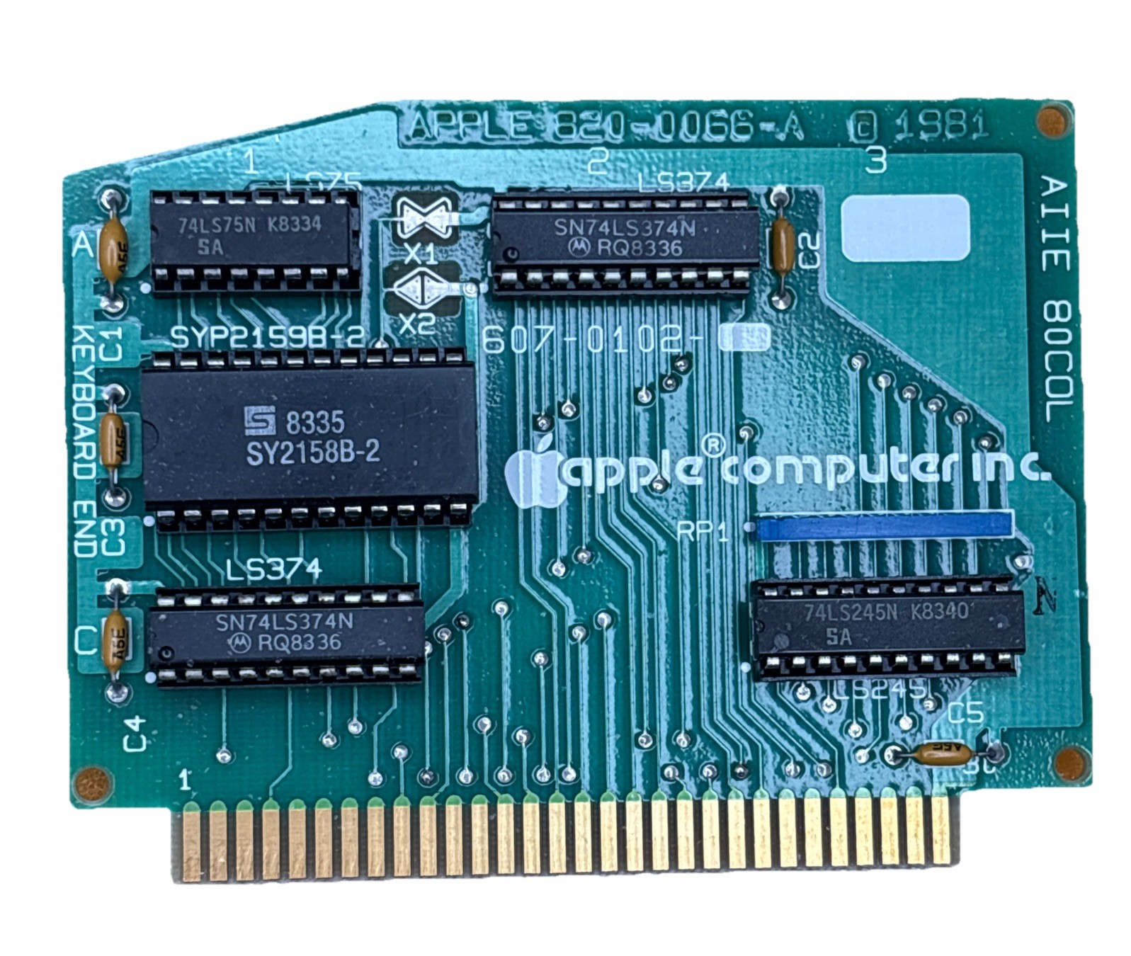 Apple Computer Memory 820-0066-A 607-0102 Board In Original Box