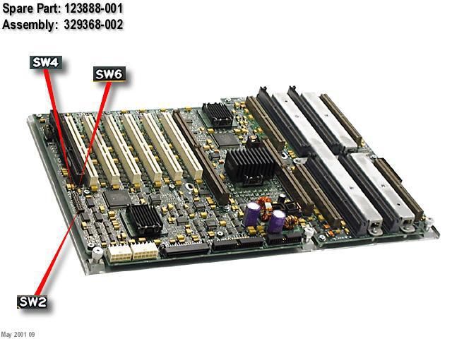 ErsaZZa 123888-001 Processor Board with Tray ~E~