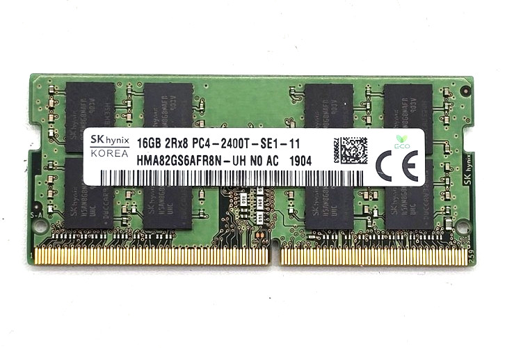 Dell SNP821PJC/16G SK Hynix 16GB DDR4 2400MHz SODIMM Laptop RAM HMA82GS6AFR8N Te
