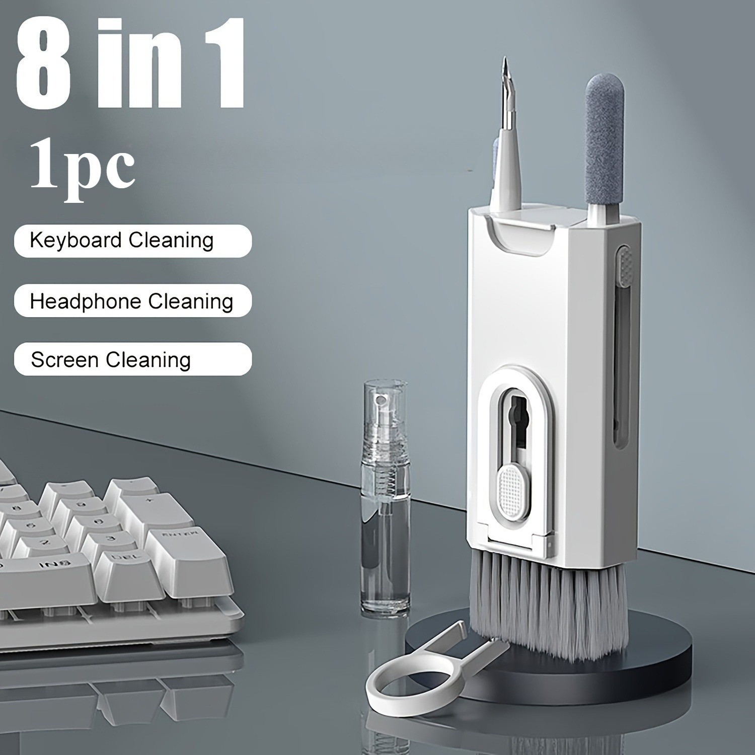 Compact Portable Premium Practical Handy Easy-To-Use Multi-Function Cleaning Kit