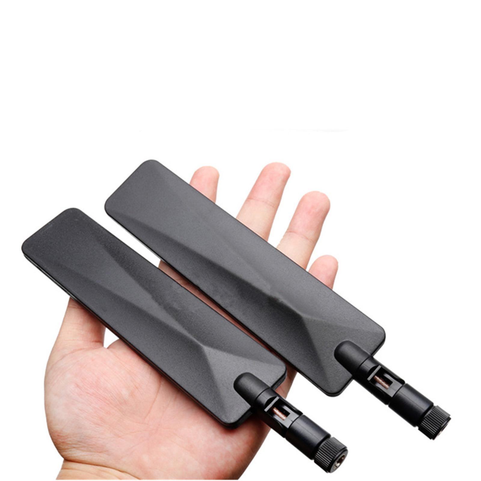 2pcs 4G LTE 12dBi External SMA Male Antenna for Wireless Router Cellular F