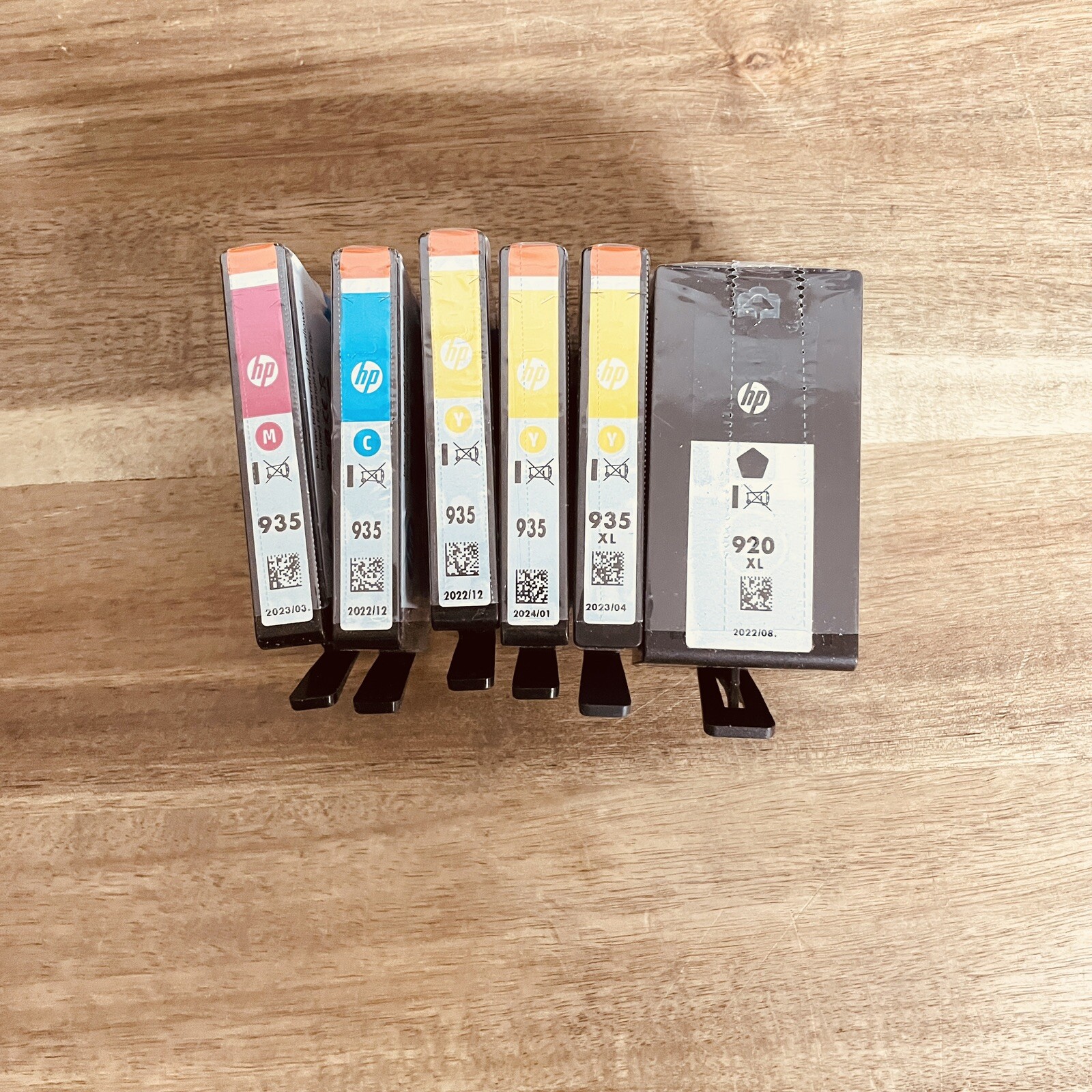 Lot Of 6, Genuine HP 935 935XL 920XL Ink Cartridges OfficeJet Pro, Sealed Pack