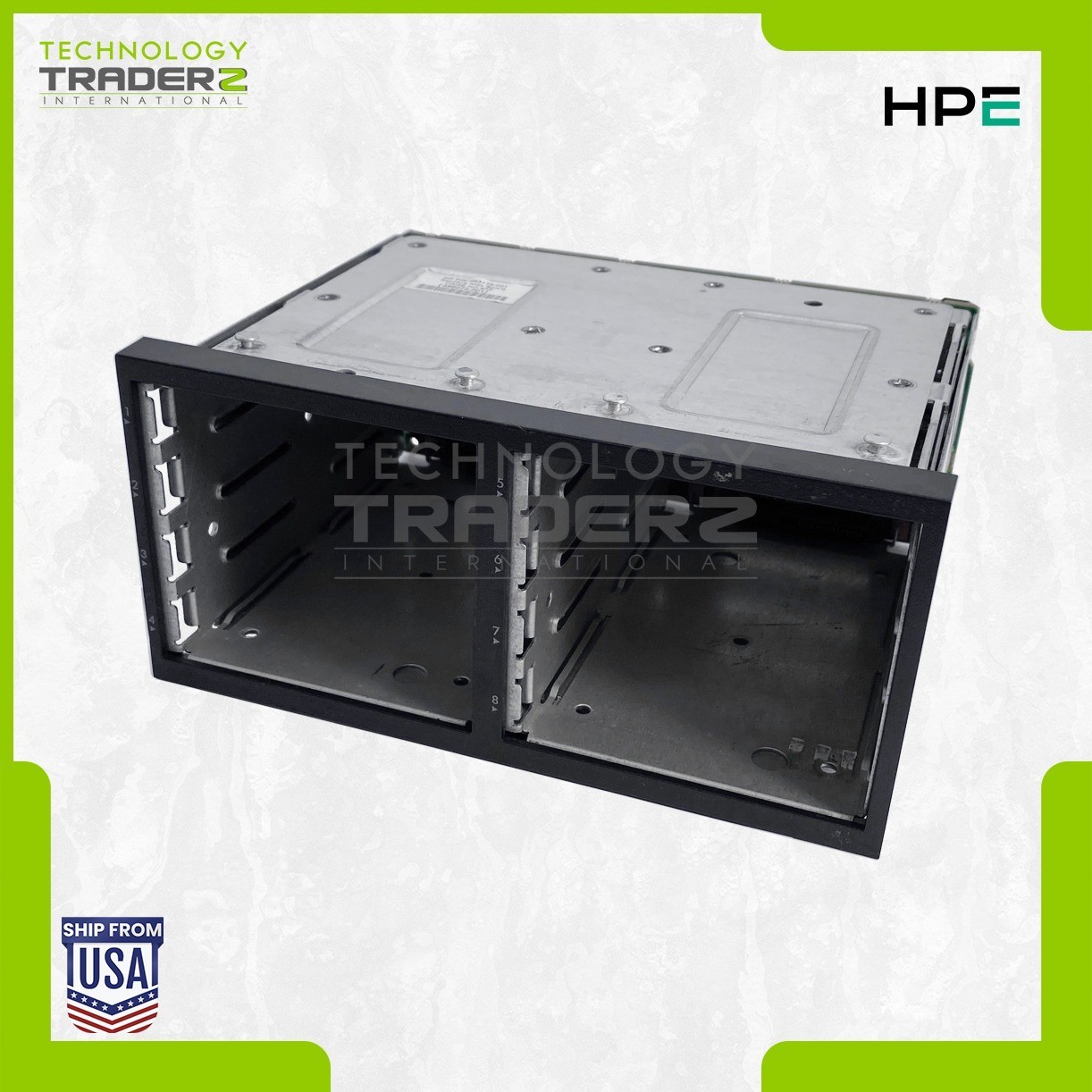 LOT OF 2 496074-001 HP ProLiant DL380 G6 8-Slot 2.5" HDD Cage W/ Backplane
