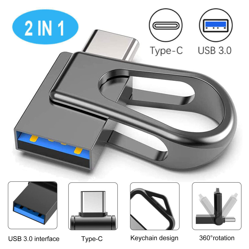 32GB 64GB USB C Flash Drive USB 3.0 Thumb Drive Type C Memory Sticks OTG U Disk