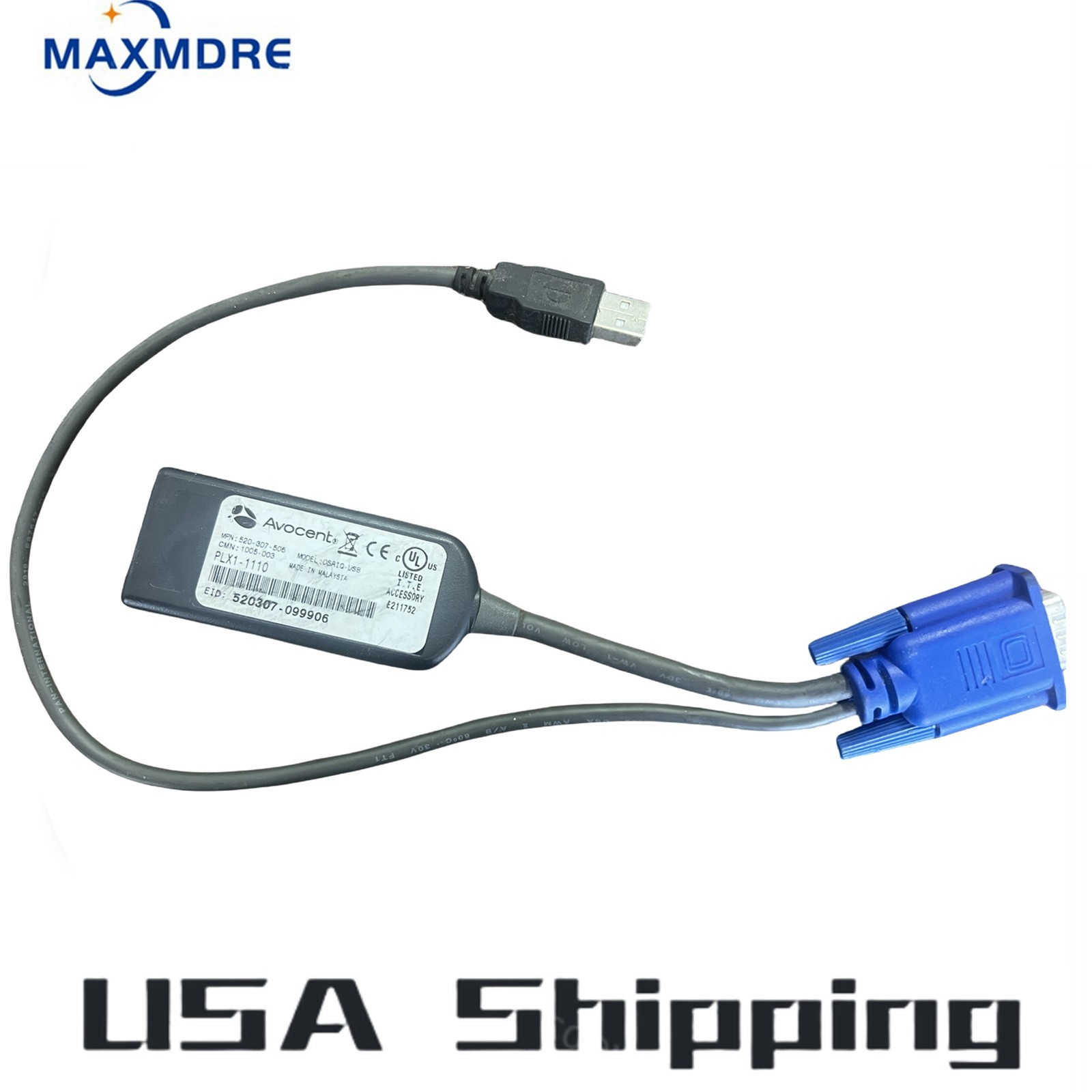 Avocent DSRIQ-USB Server Interface Module for USB/VGA Computers