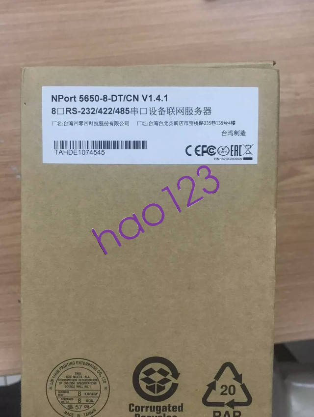 NEW MOXA NPORT 5650-8-DT serial server DHL/FedEx Fast delivery