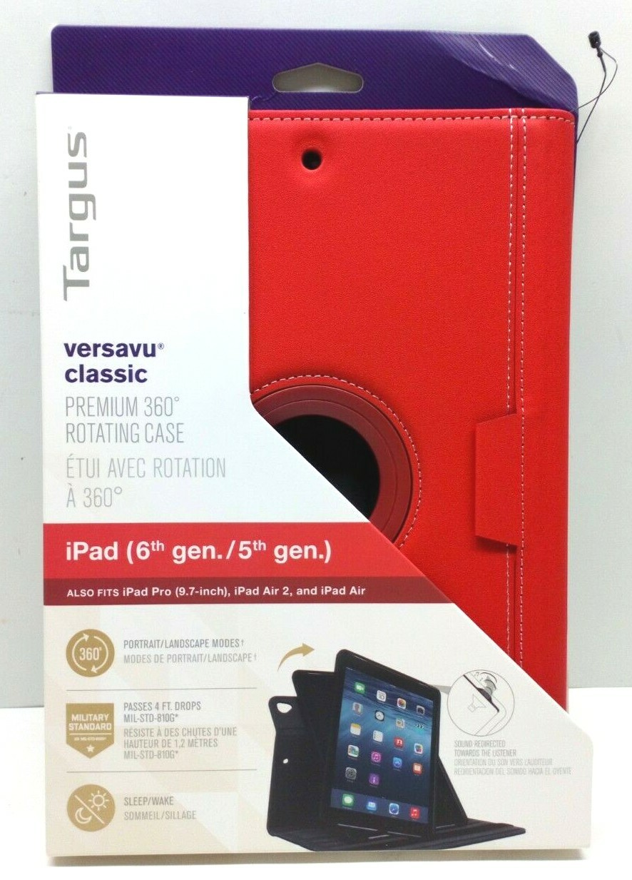 Targus VersaVu 360 Rotating Case for 9.7-inch iPad Pro, iPad Air 2, and iPad Air