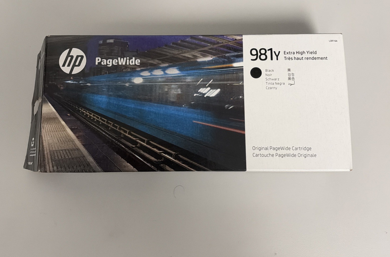 2025 HP 981Y Extra High Yield Black Cartridge  PageWide Enterprise 556 586 09/25