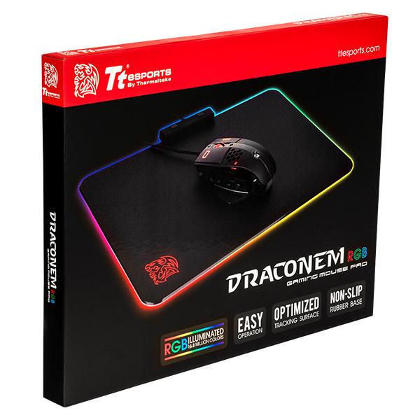 Thermaltake Ttesports Draconem RGB Illuminated Mouse Pad (MP-DCM-RGBHMS-01)