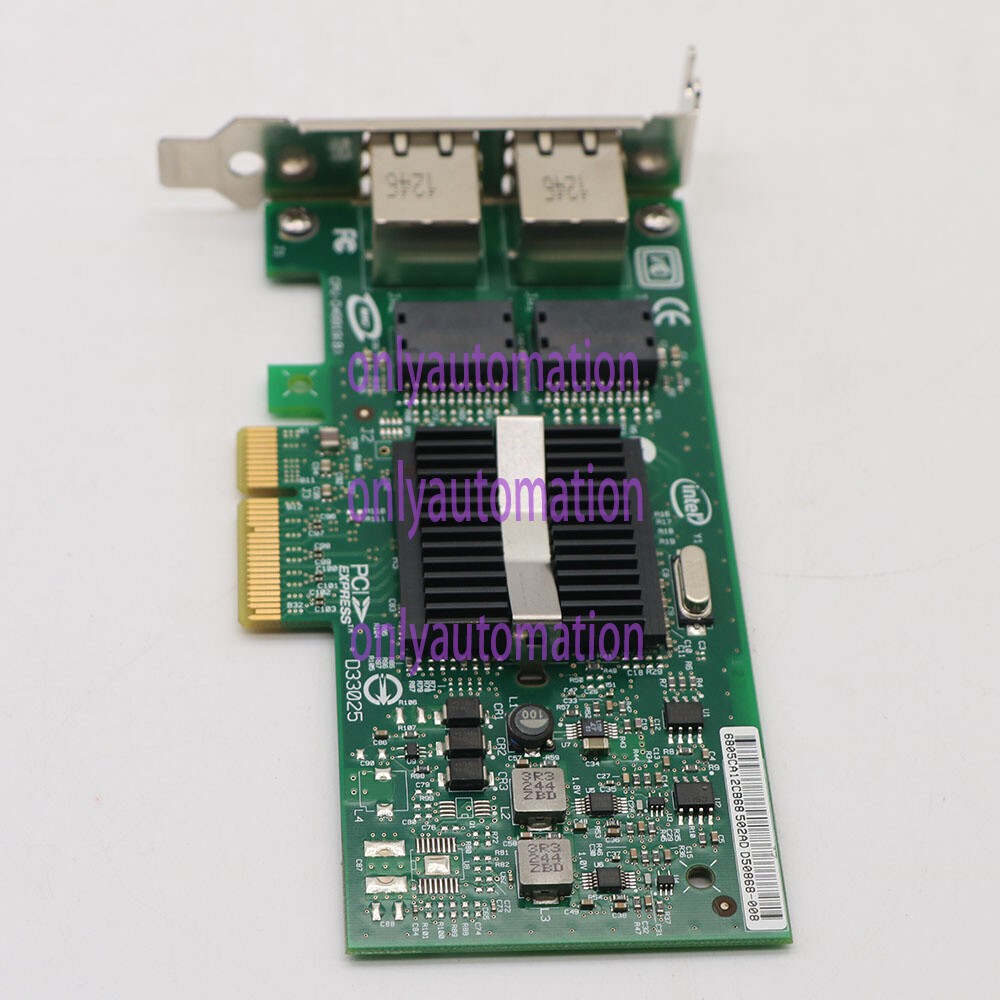 INTEL PRO/1000 P/T DUAL  PORT EXP19402P TBLK PCI Express D33025, Brand NEW 1PCS