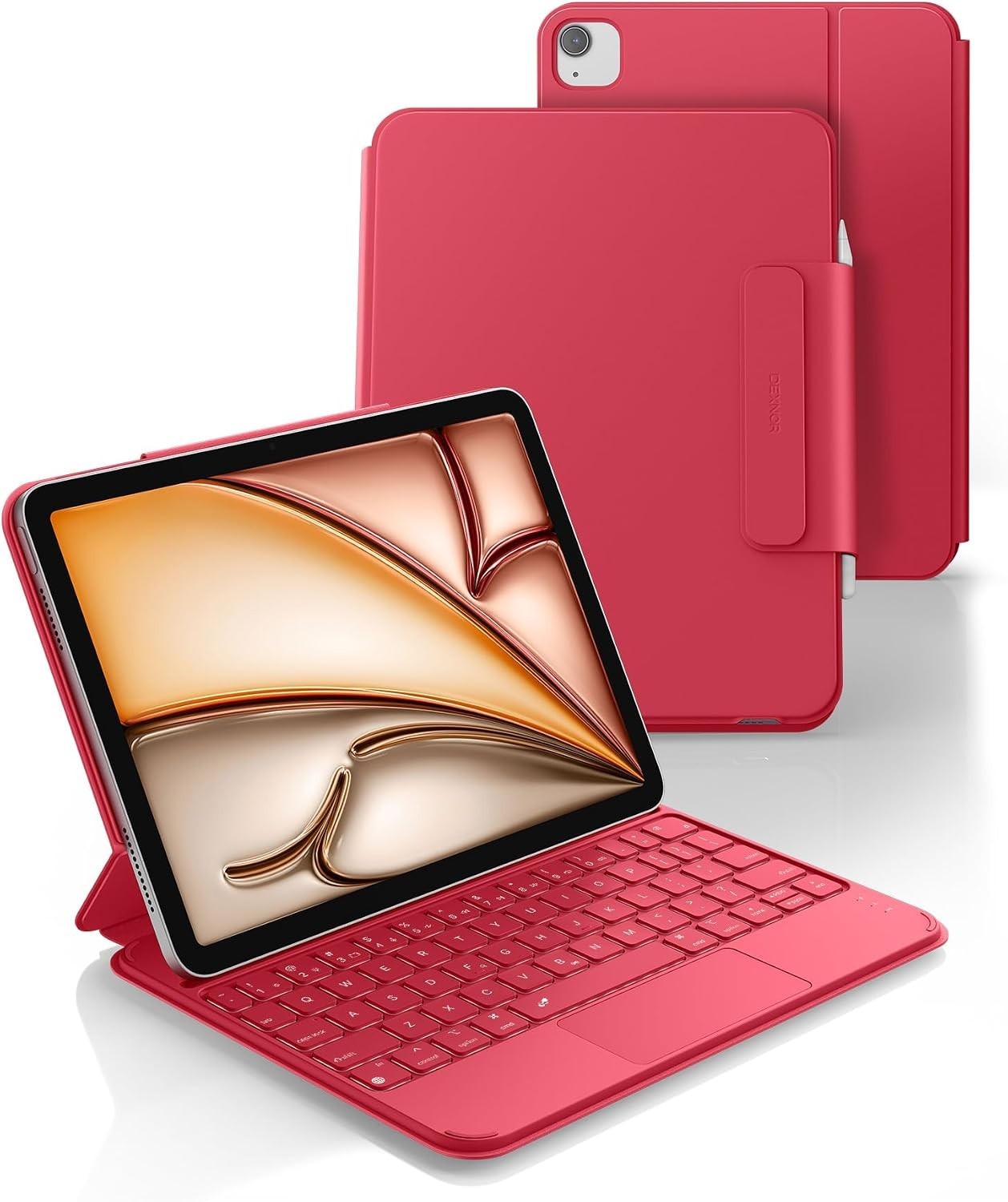 Dexnor iPad Air 11 M4/M3/M2 Pro 11 Keyboard Case Magnetic Trackpad Backlit