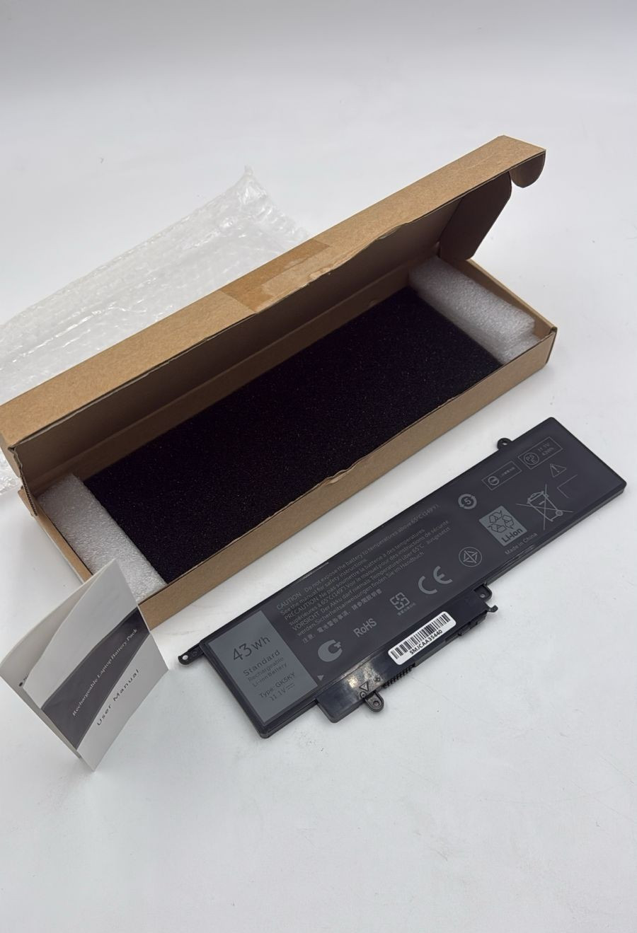 LOT OF 5 GK5KY Battery For Dell 11 3000 3147 3148 3152 Series Inspiron 13 7000