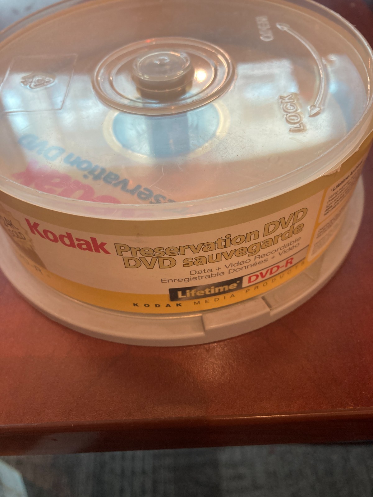Kodak Gold Preservation Archival DVD-R 15 spindle pack