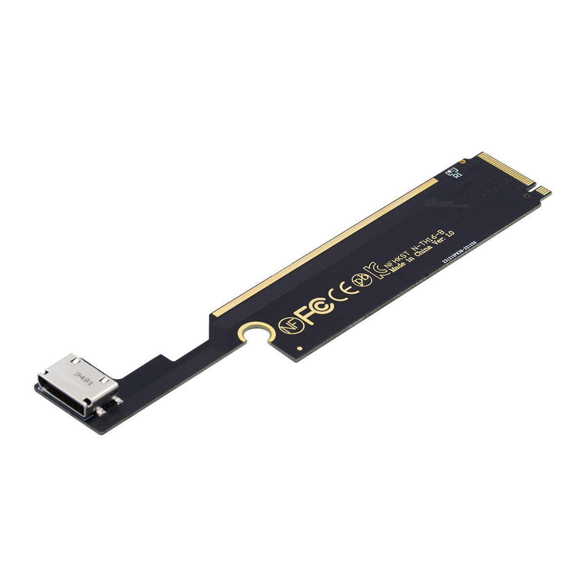CABLECY PCI-E 3.0 M.2 M-key to Oculink SFF-8612 SFF-8611 for ThinkBook 16+