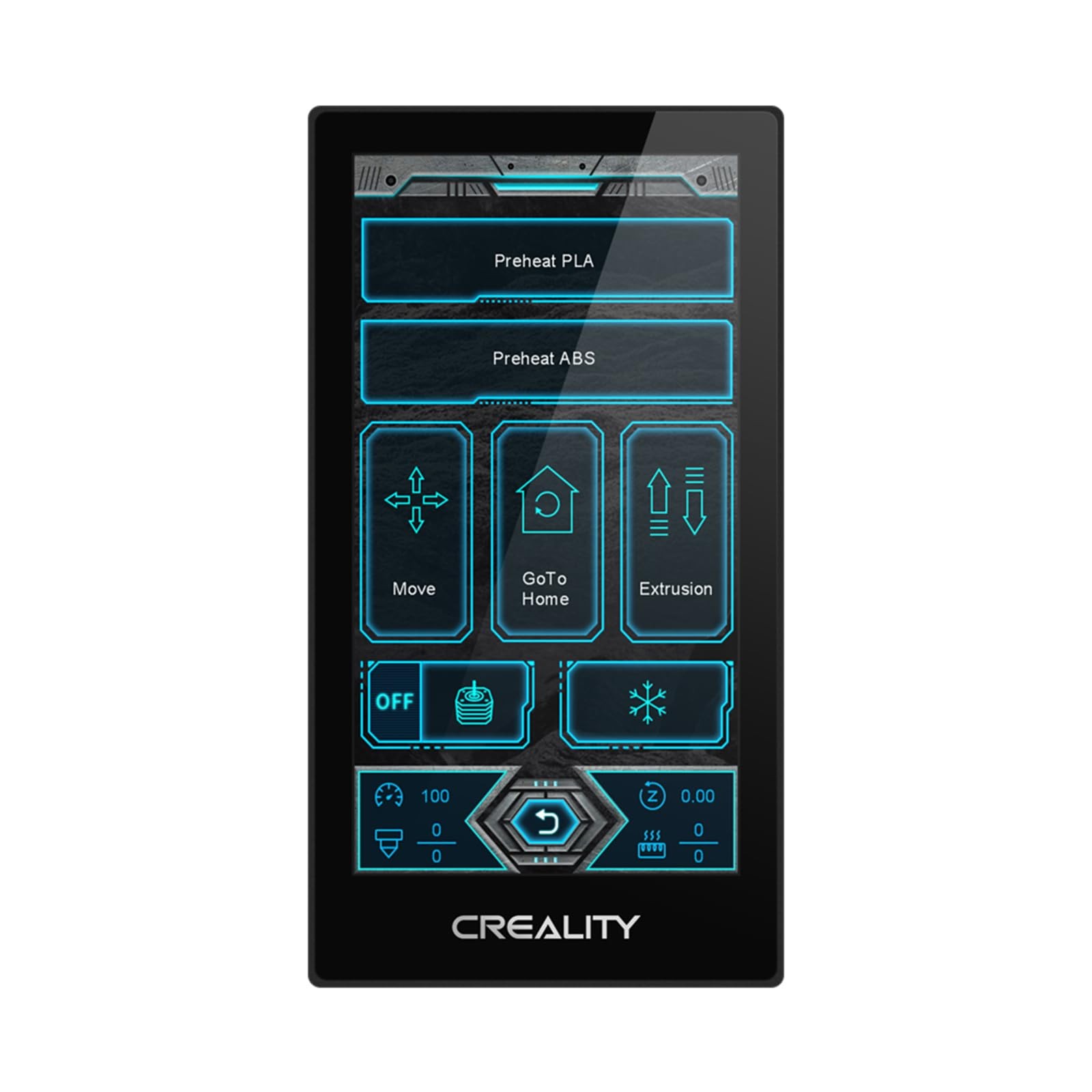 Creality 3D Pad, Upgrade 5 inch HD Touch Screen with Animal Texture Effect