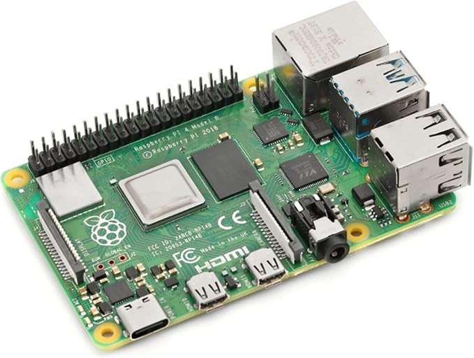 Raspberry Pi 4 Model B 4GB Quad Core 64 Bit WiFi Bluetooth (used)