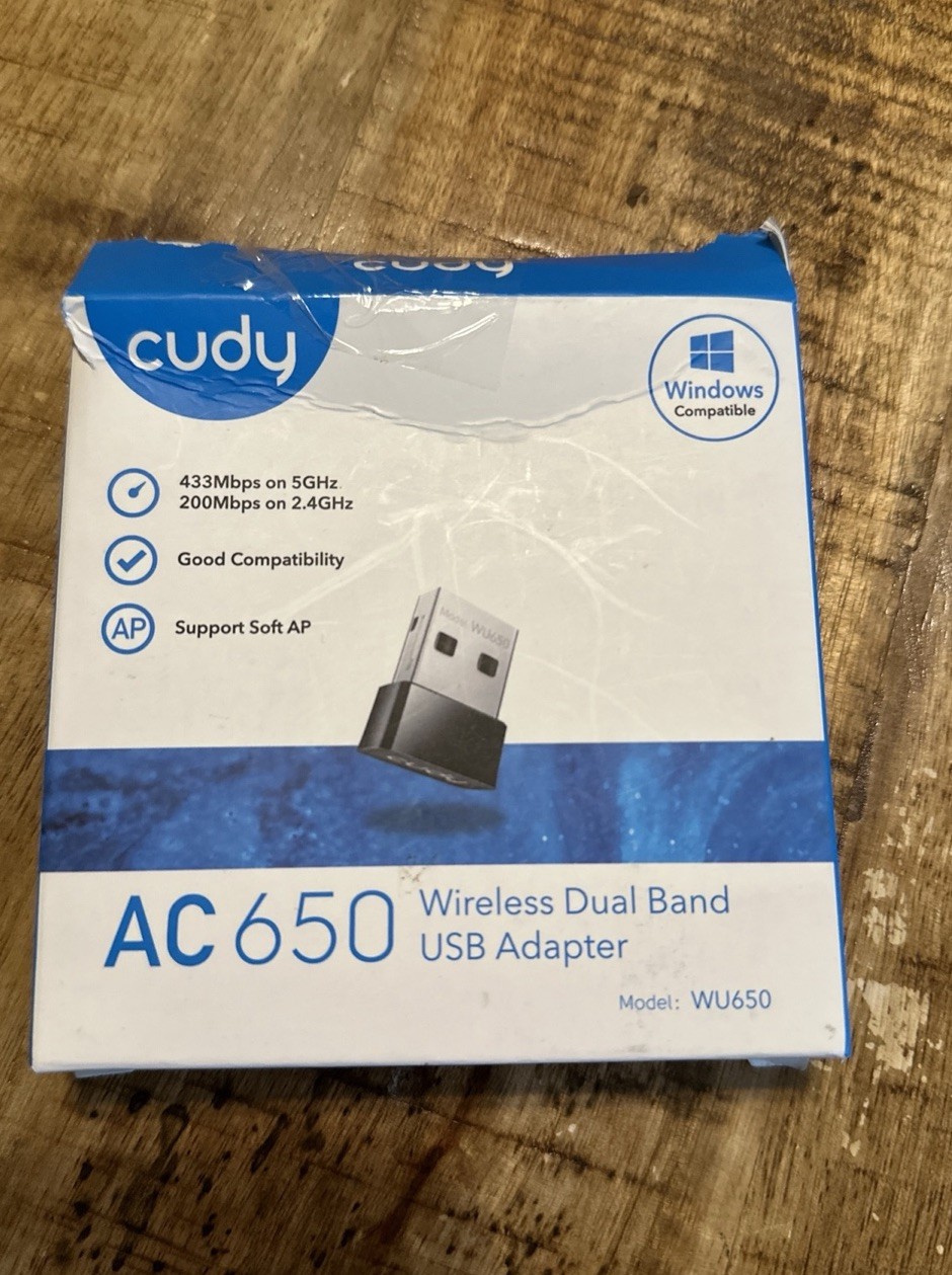 Cudy AC650 Wireless Dual Band Usb Adapter
