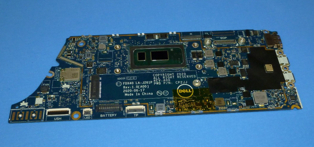 NEW Dell Latitude 7410 Motherboard i7-10610U 8GB LA-J261P 9VWF8