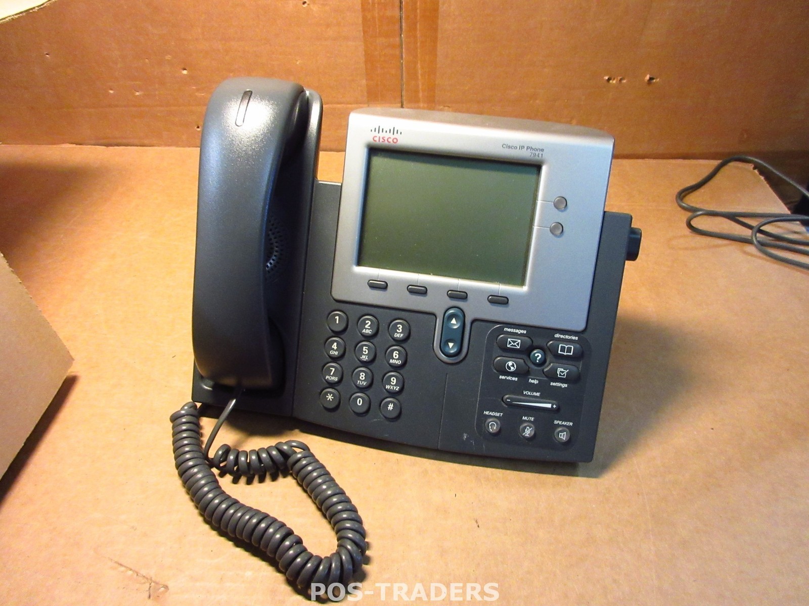 NORTEL 1120E NTYS03 IP 4-Line Telephone Network VOIP IP BUSINESS INCL HANDSET