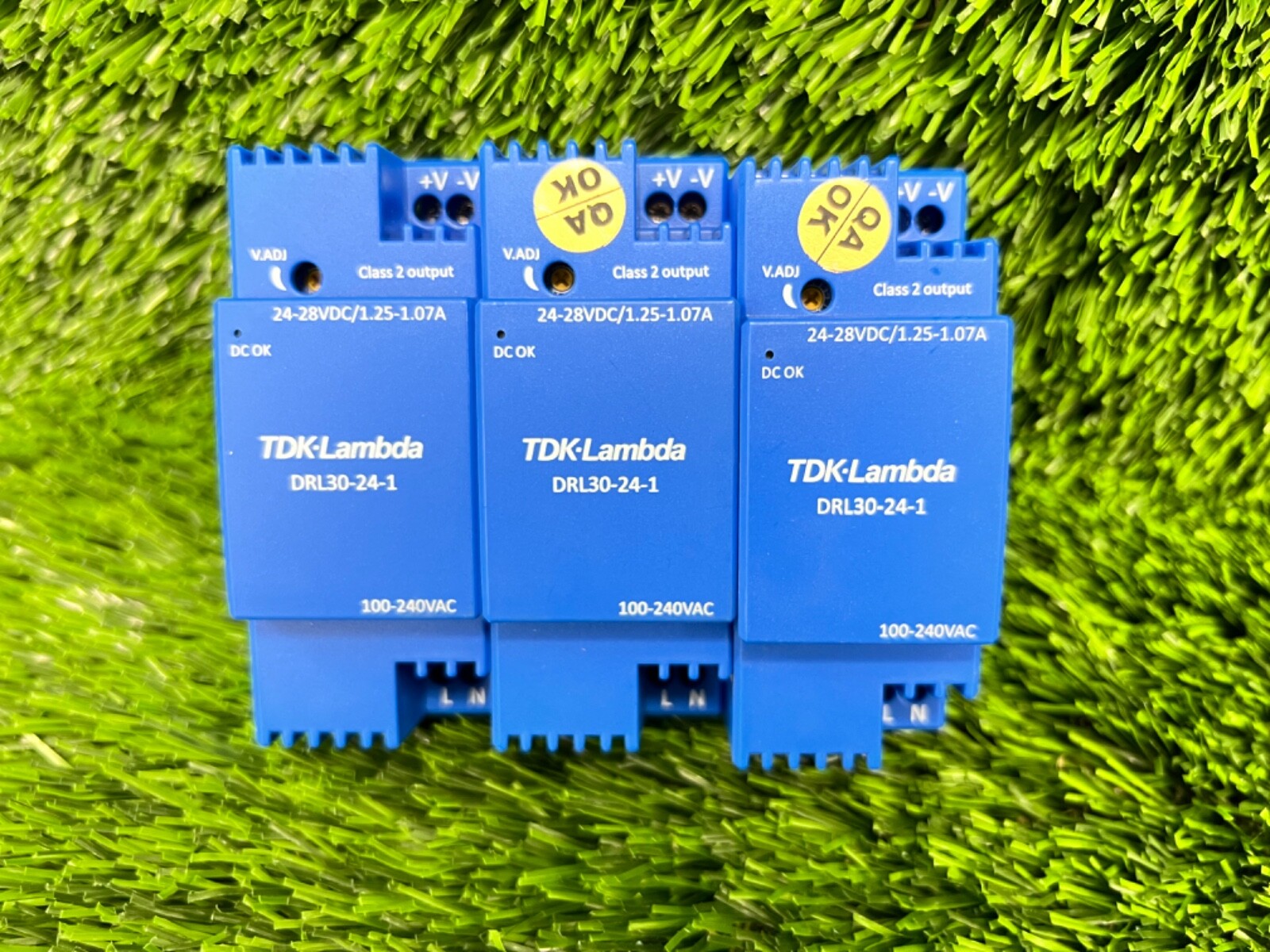 LOT OF 3 TDK LAMBDA DRL30-24-1 POWER SUPPLY - BLUE | GREAT CONDITION