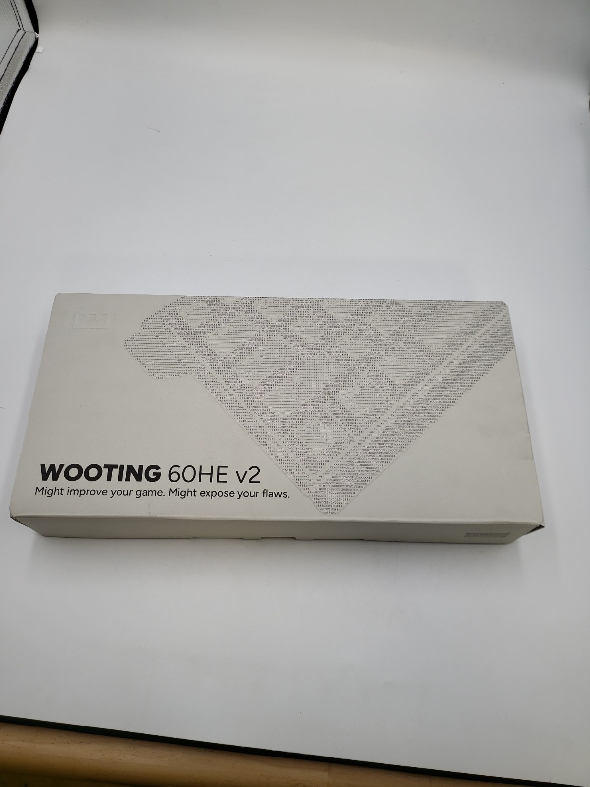 Wooting 60HE V2 ANSI Black Aluminum Gaming Keyboard New Open  Dirty Retail Box