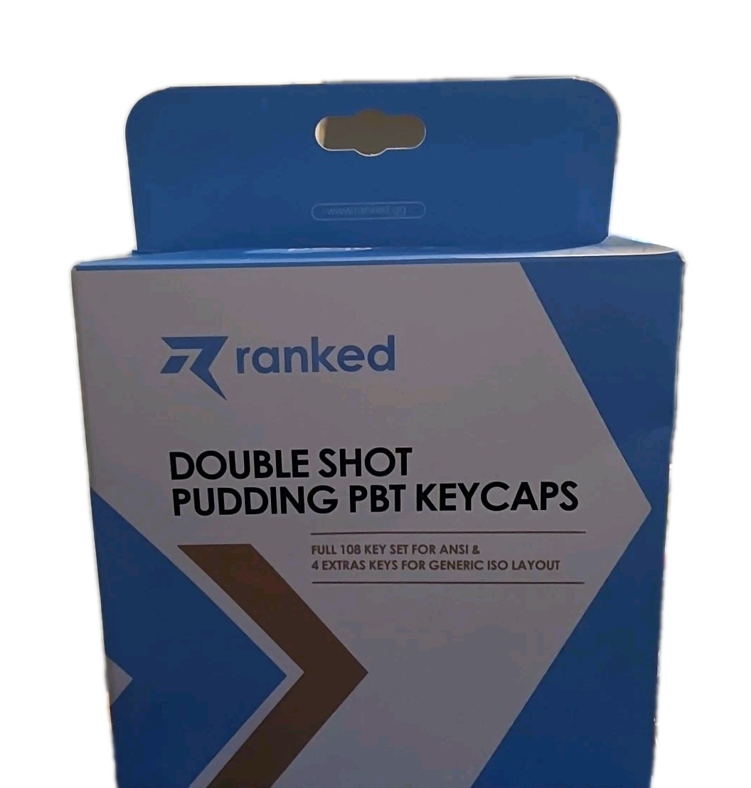 112 Double Shot PBT Shine Through Pudding Keycaps Ansi & ISO (J2
