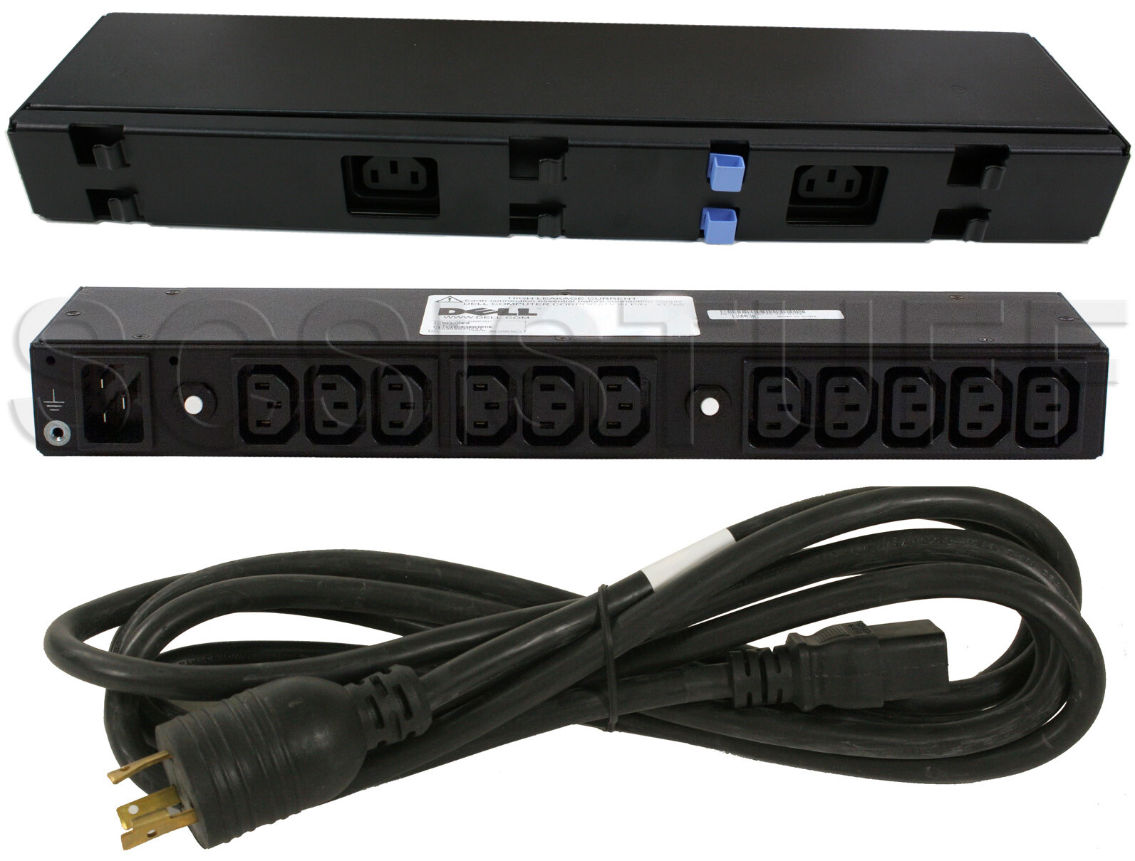 Dell AP6021 20A PDU 200-240VAC 13xC13 Outlets 1T891 L6-20P C19 10xC13-C14 Cables