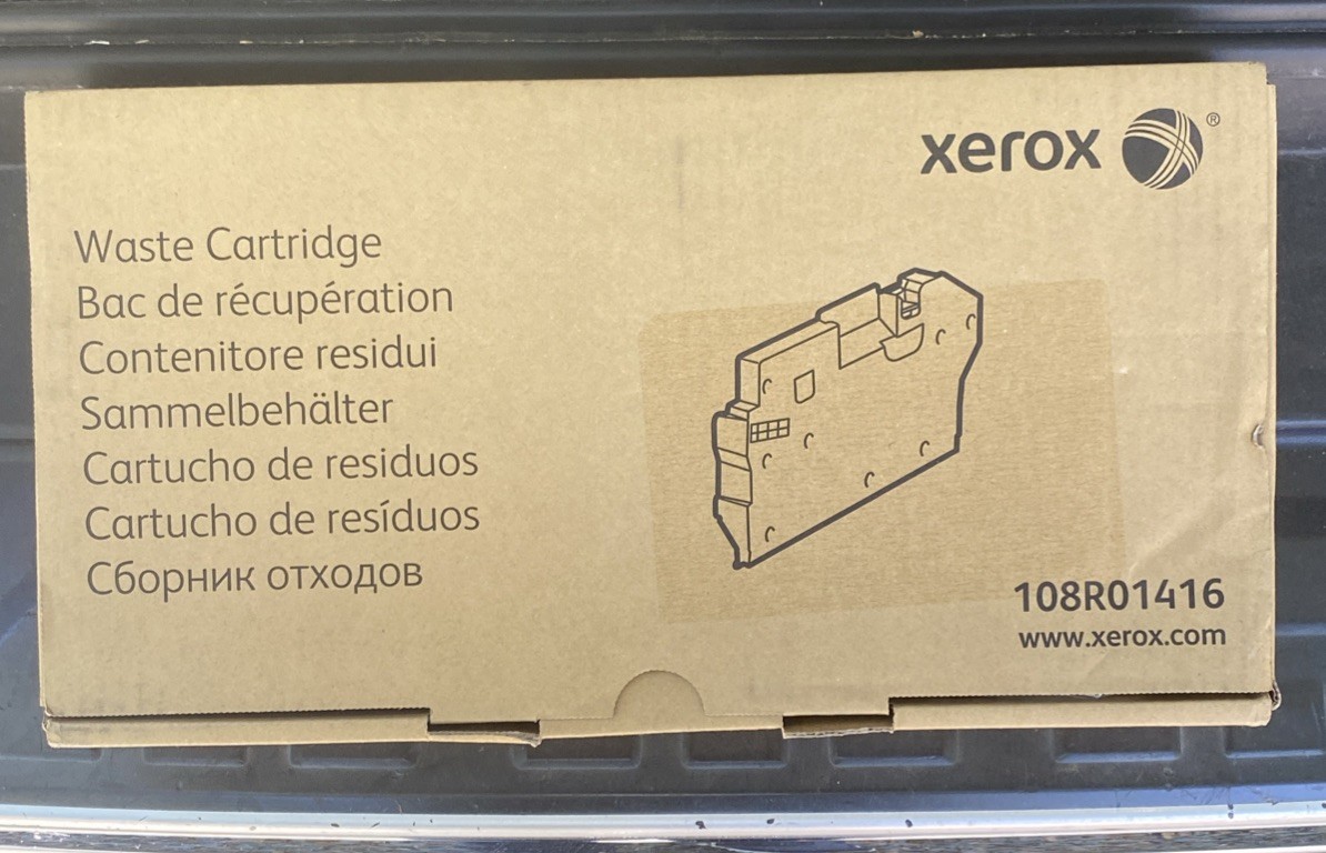 GENUINE XEROX 108R01416 WASTE CARTRIDGE FOR PHASER 6600 VERSALINK C500
