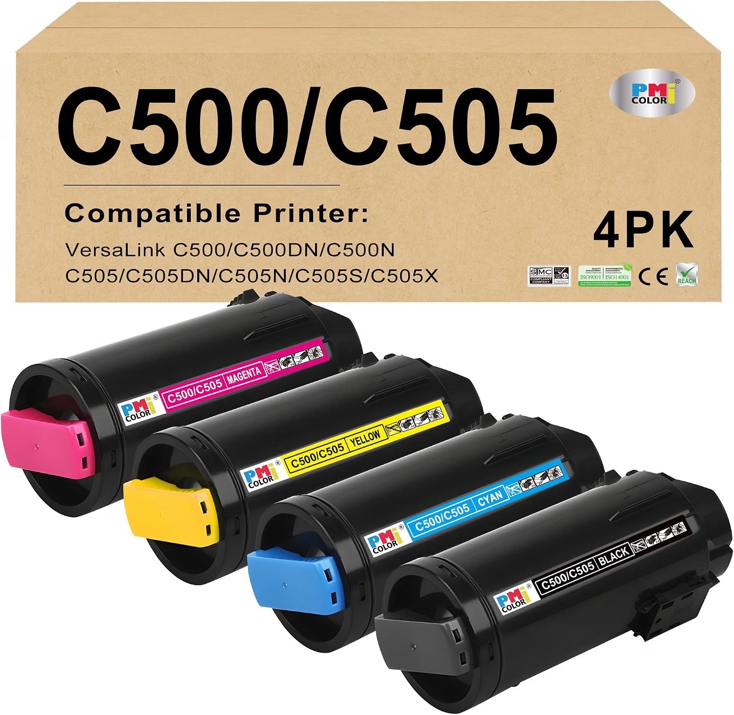 C500 C505 High Capacity Toner Replacement for Xerox Versalink C500 C505