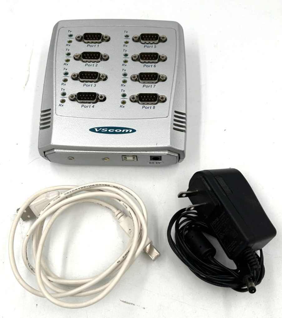 VSCom USB to  8 COM-Port Serial Adapter