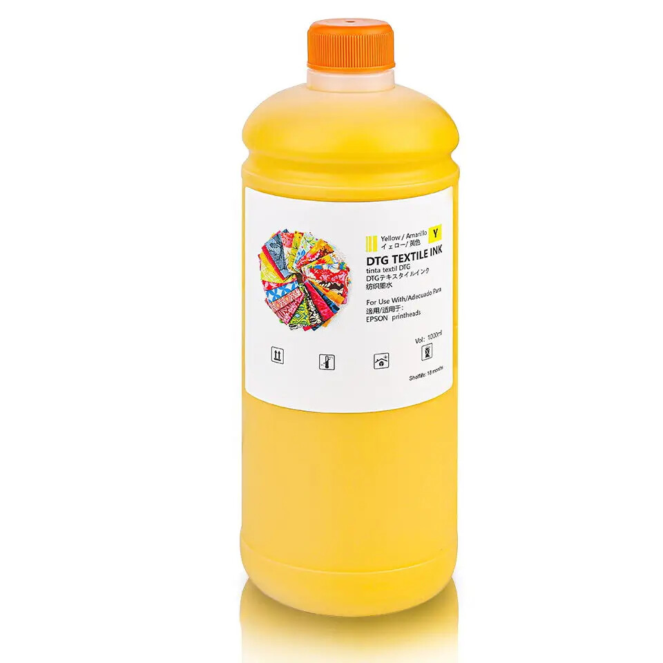 5Colors 1000ML DTG Ink For EPSON SureColor F2000 F2100 F2130 Textile Printer