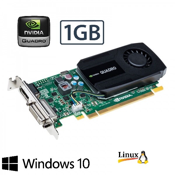 HP Workstations z200 z210 z220 z230 z240 1GB 128-Bit Quadro Video Graphics Card