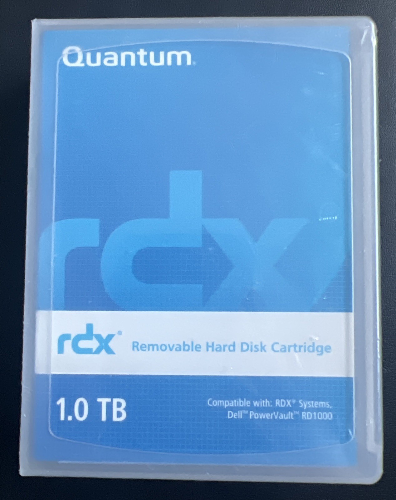 Quantum MR100-A01A - 1TB RDX Removable Hard Disk Cartridge - New/Sealed