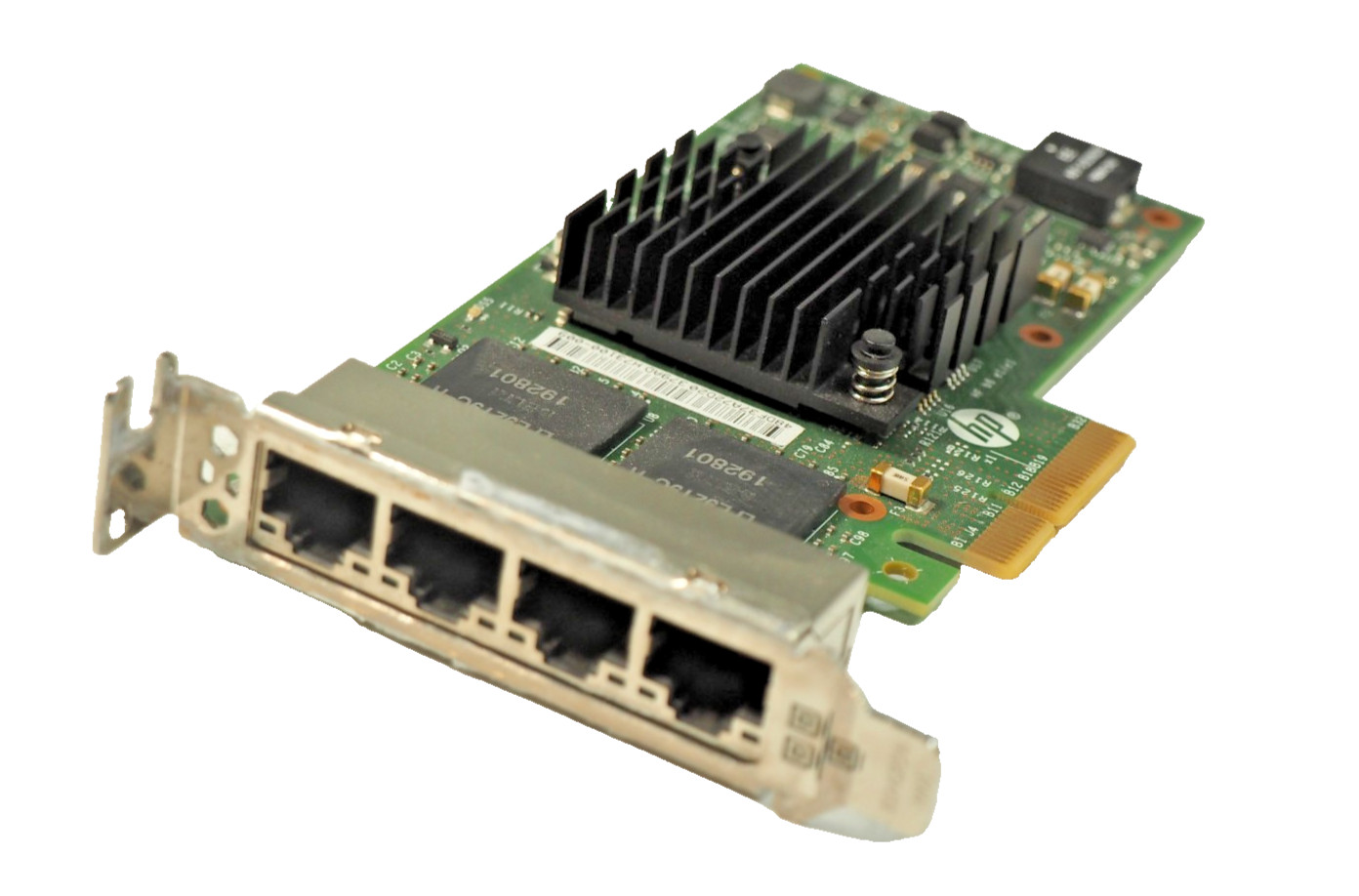 HP 366T 816551-001 Quad Port RJ-45 1GB Ethernet Network Adapter Low