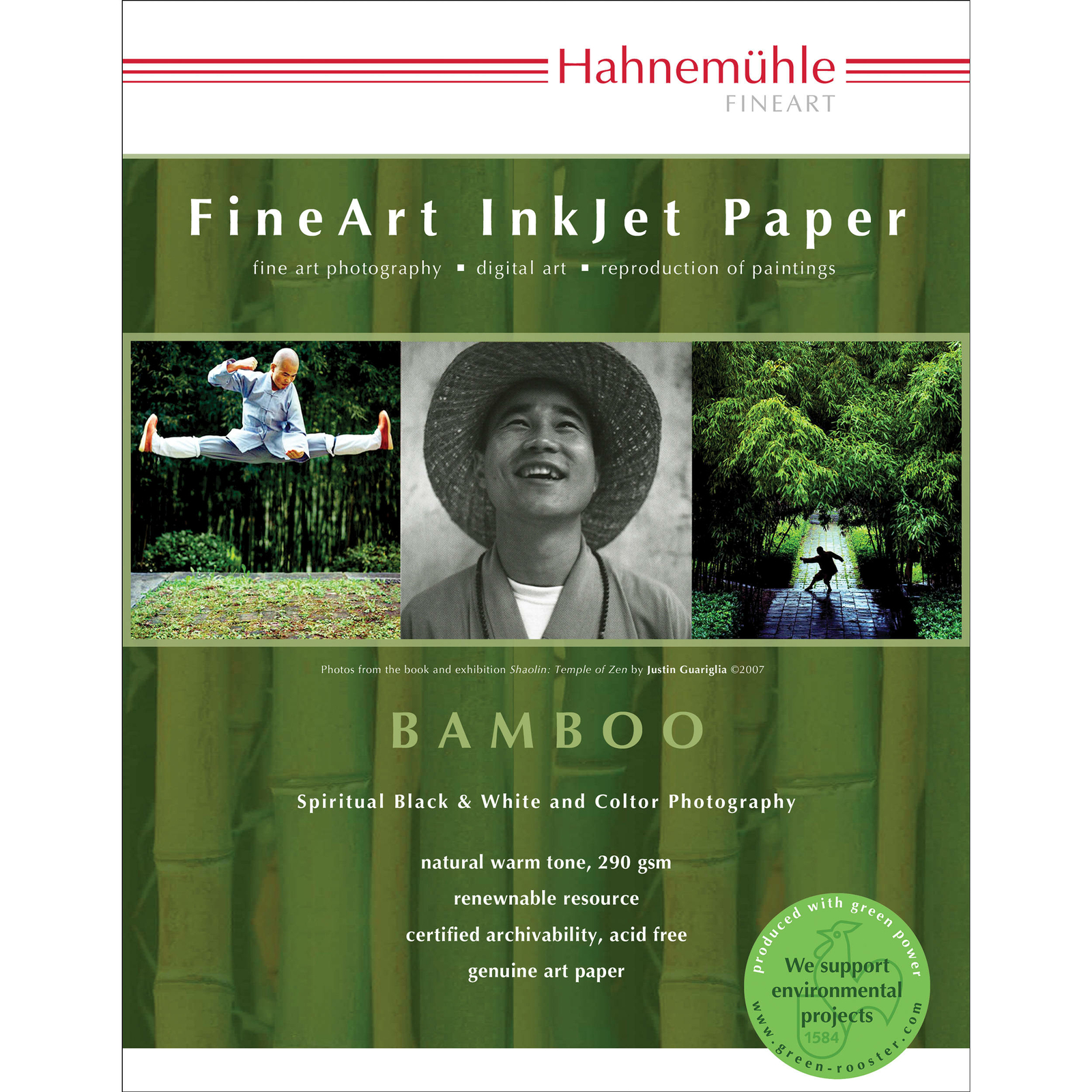 Hahnemuhle Bamboo FineArt Paper 290 gsm | 8.5 x 11" - 25 Sheets