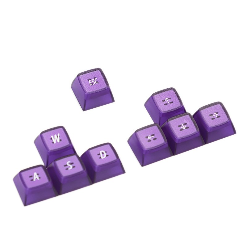 PBT Keycap WASD Direction Esc 9 Keys Keycap Double-Shot Upgrade Ema Profile for