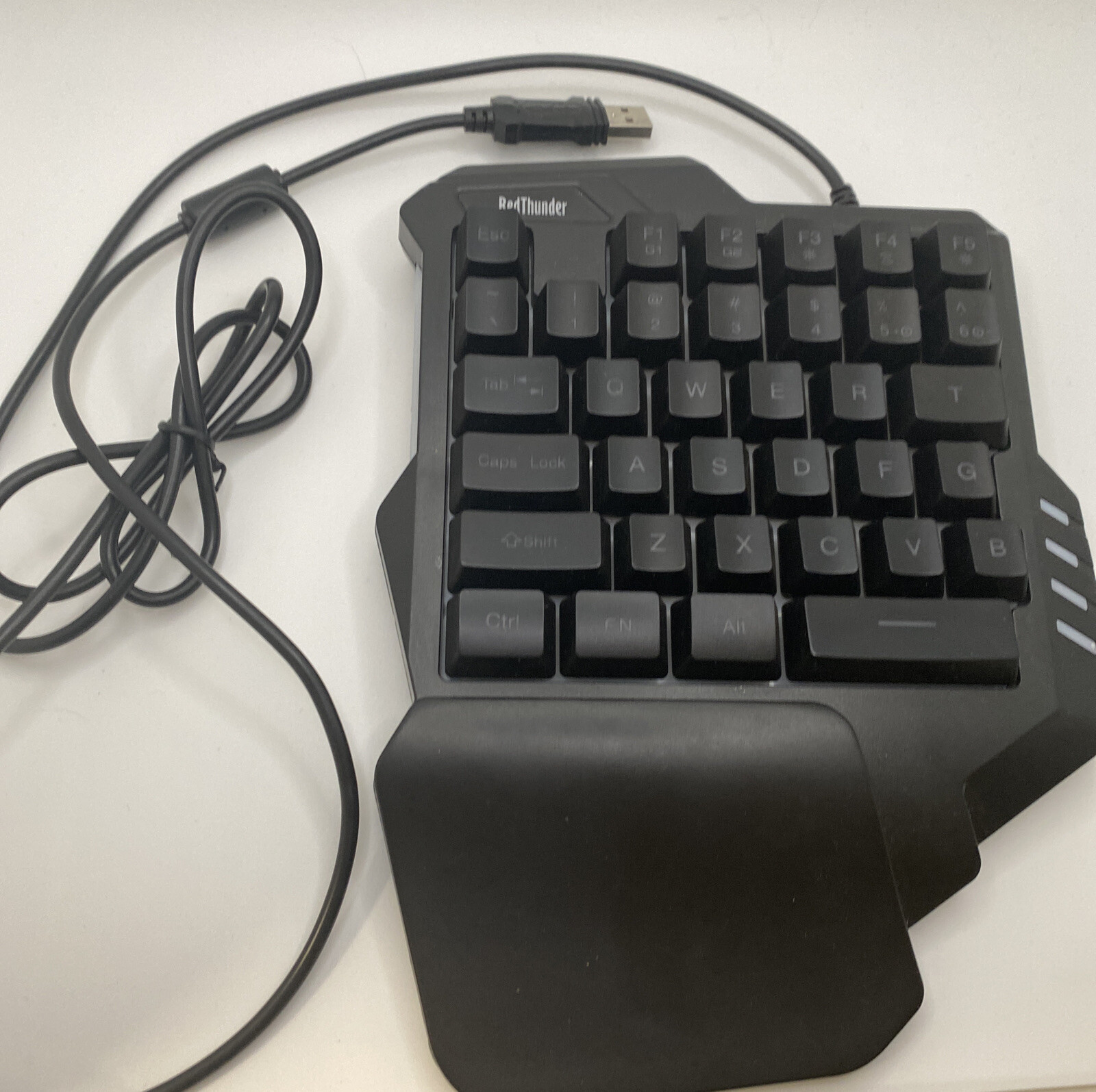 One Handed Red Thunder G30 Gaming Keyboard