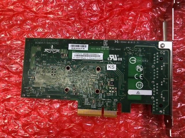 00RX882 IBM 5899 EMULEX PCIE2 2 Port 10GB FC ETHERNET  NIC