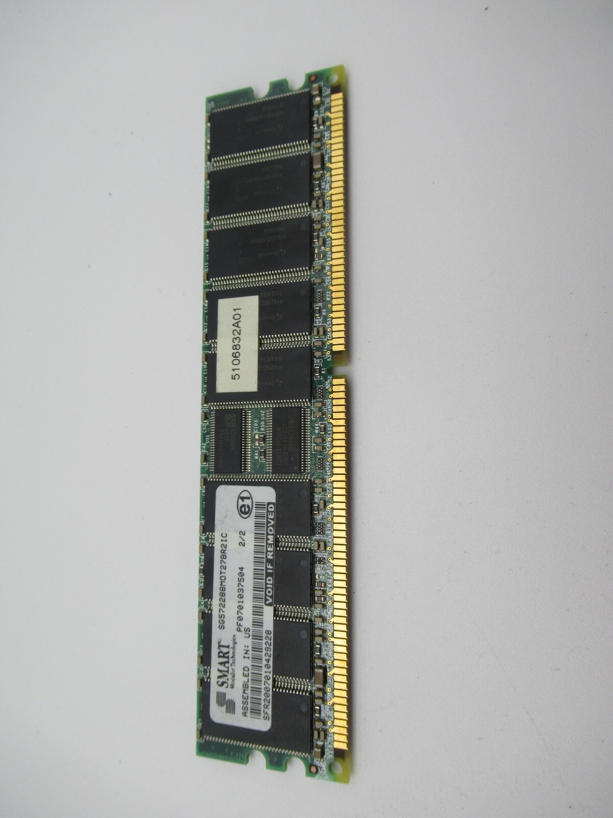 Smart Modular 1GB PC2700 DDR-333MHz DIMM 2.5V Memory Card SG572288MOT27BR2IC NEW