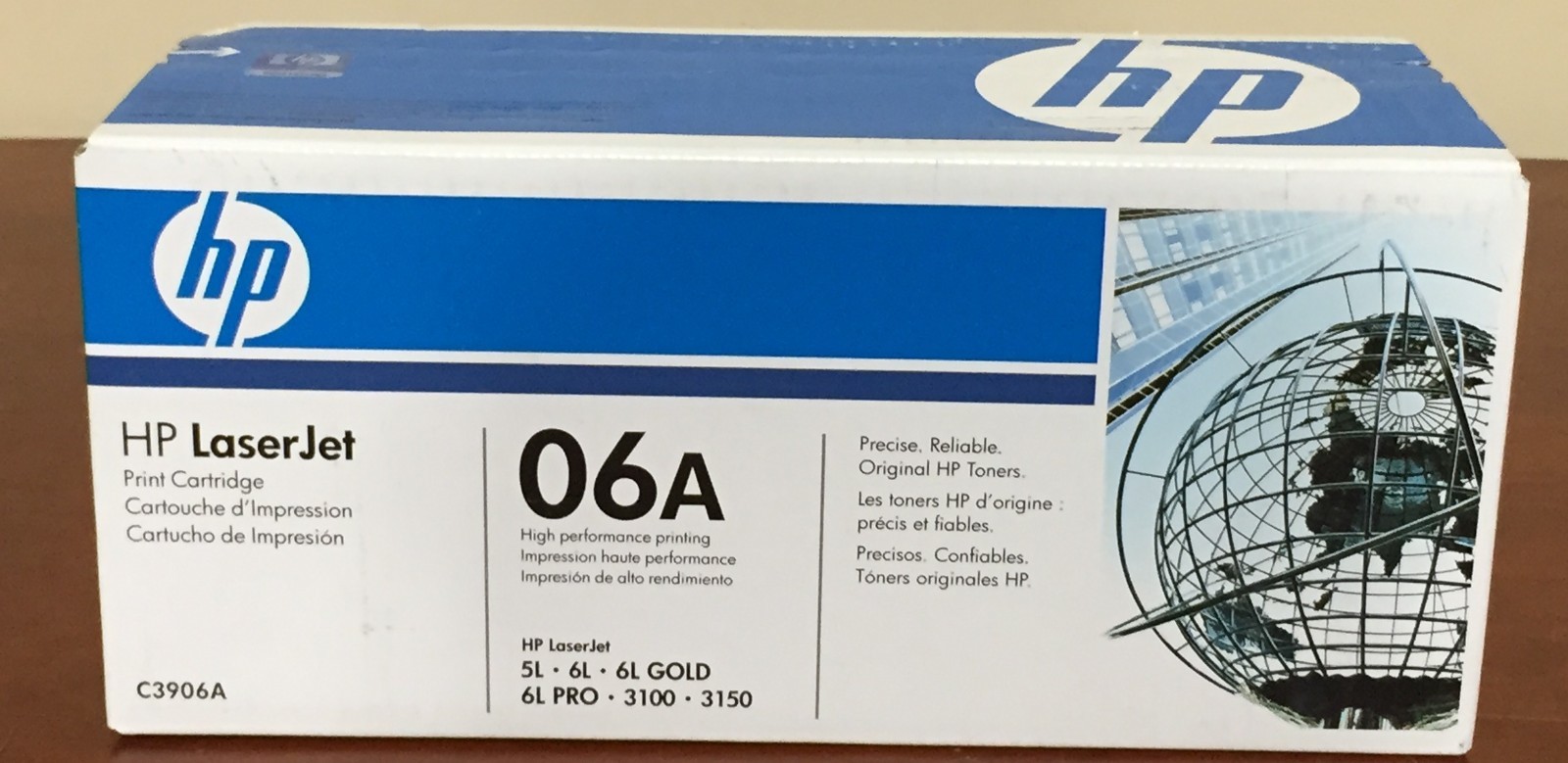 GENUINE HP LASERJET TONER CARTRIDGE 06A C3906A OEM SEALED, 5L - 6L - 3100 3150