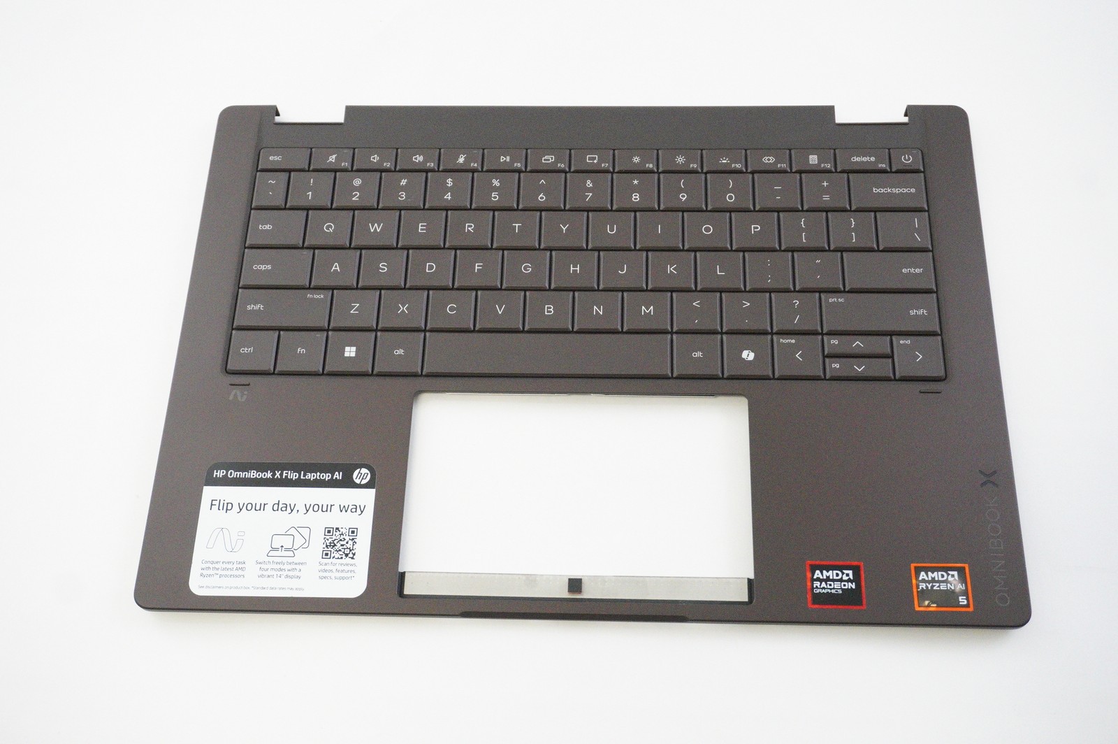 P97520-001 Hp US Palmrest Keyboard Deep Espresso 14-KC0013DX