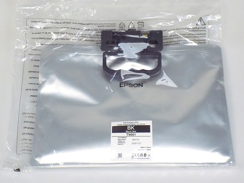 Epson C13T966140 Ink, Black, Ink, Black for WF-M5299DW, WF-M5799DWF, NEW