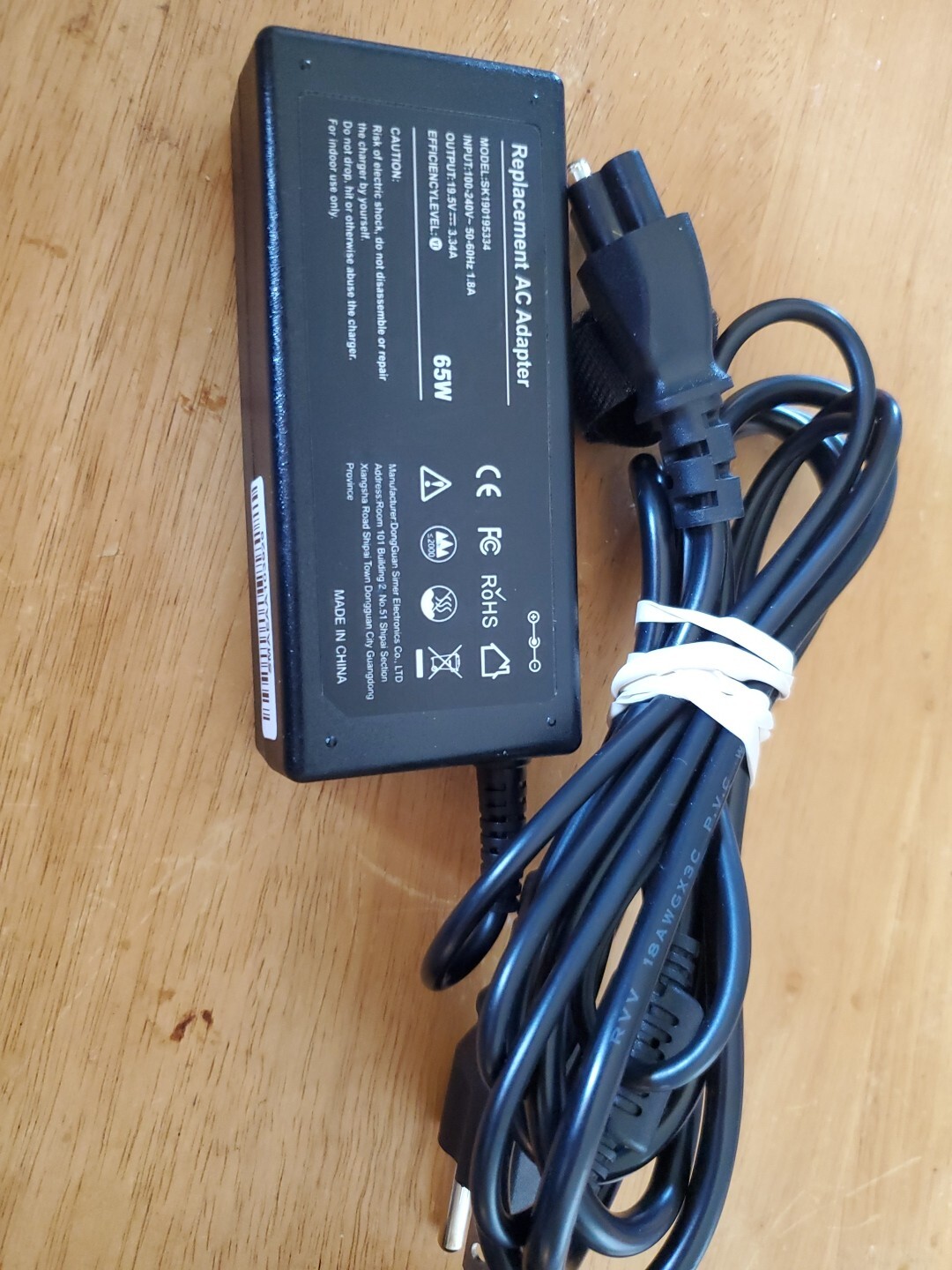Replacement 65W AC Adapter Charger For Dell Inspiron 15 5000 3000 7000 17 3000