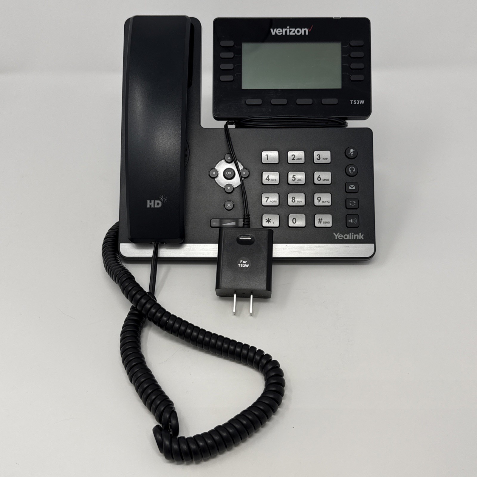 Yealink SIP-T53W VoIP 8 Lines IP Wall Mount- Black TESTED