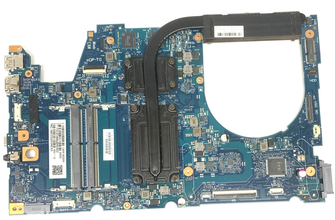 HP ENVY 17-U SERIES 17-U275CL INTEL i7-8550U OEM MOTHERBOARD TESTED