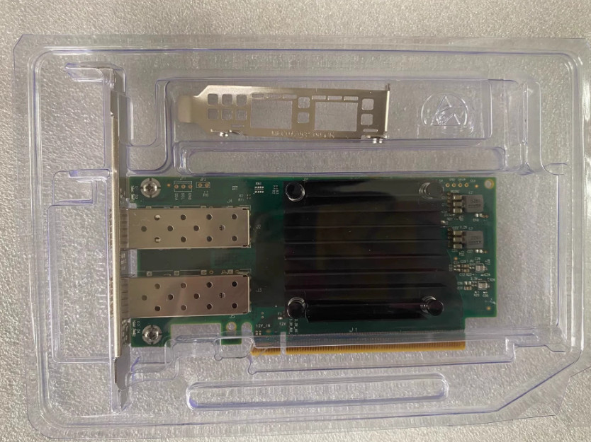 Mellanox MCX512F‑ACAT 2‑Port PCI‑E x16 ConnectX‑5 Dell 0TDNNT Network Card