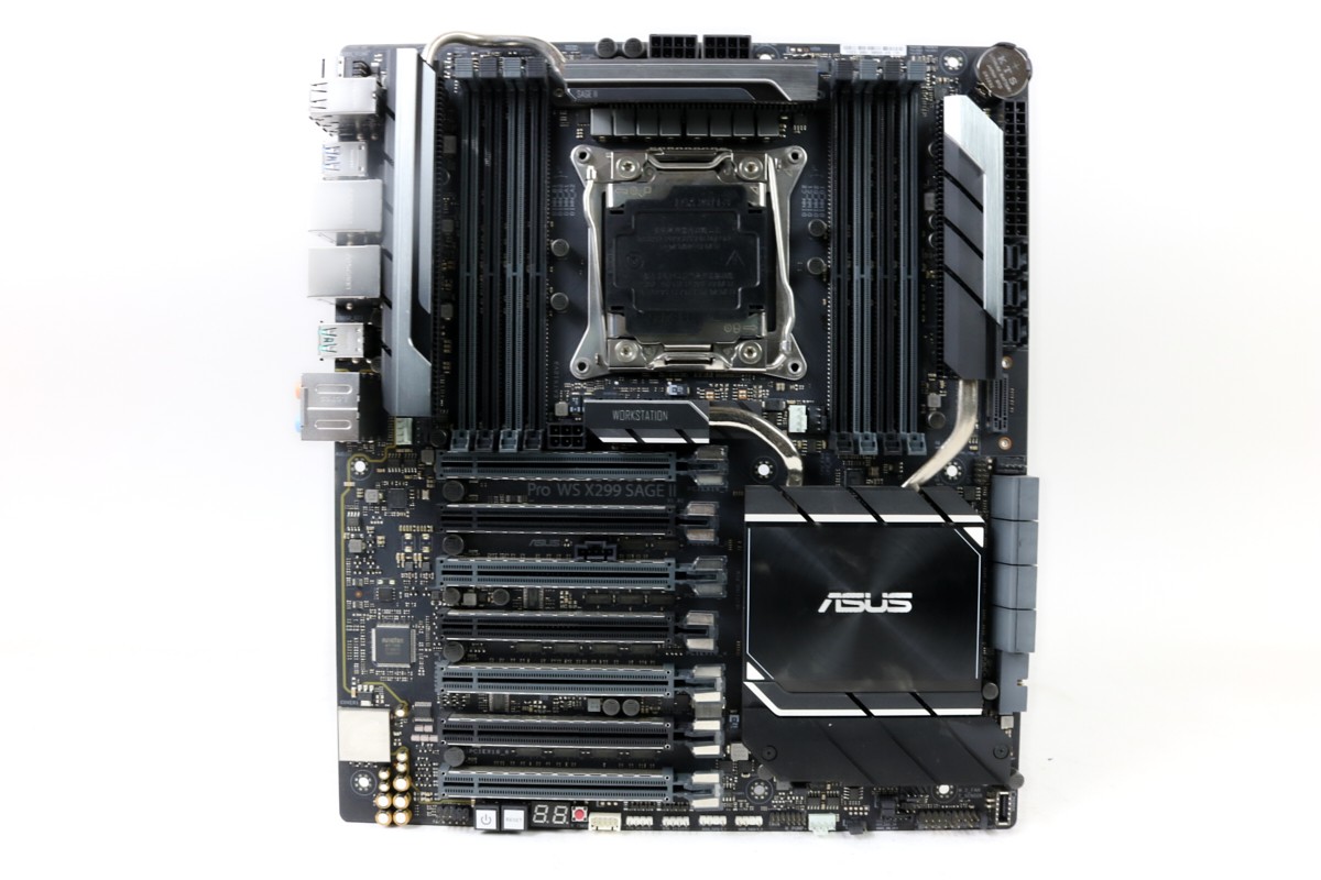 ASUS Pro WS X299 Sage II LGA2066 Motherboard w/ IO Shield | US Seller, Fast S...