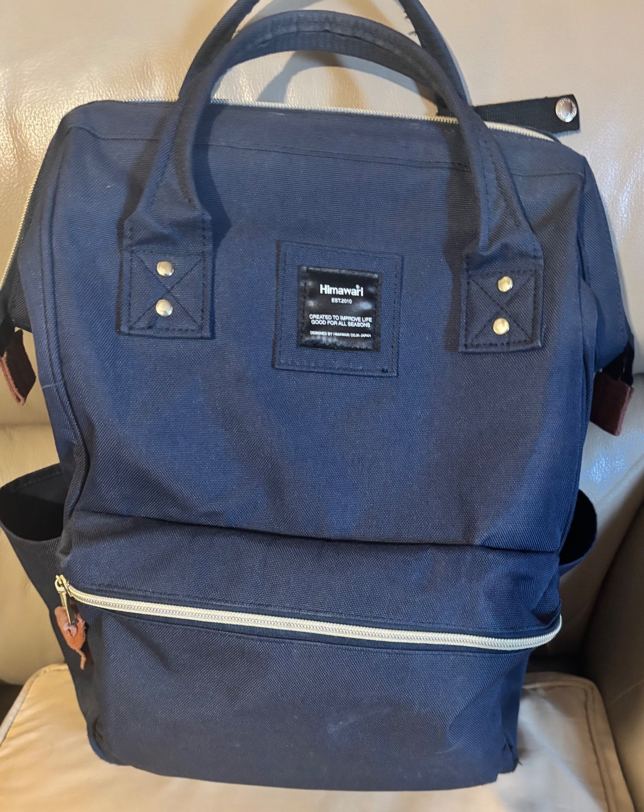 Himawari Holly Daze 15" Laptop Backpack (9001- NV) -Navy