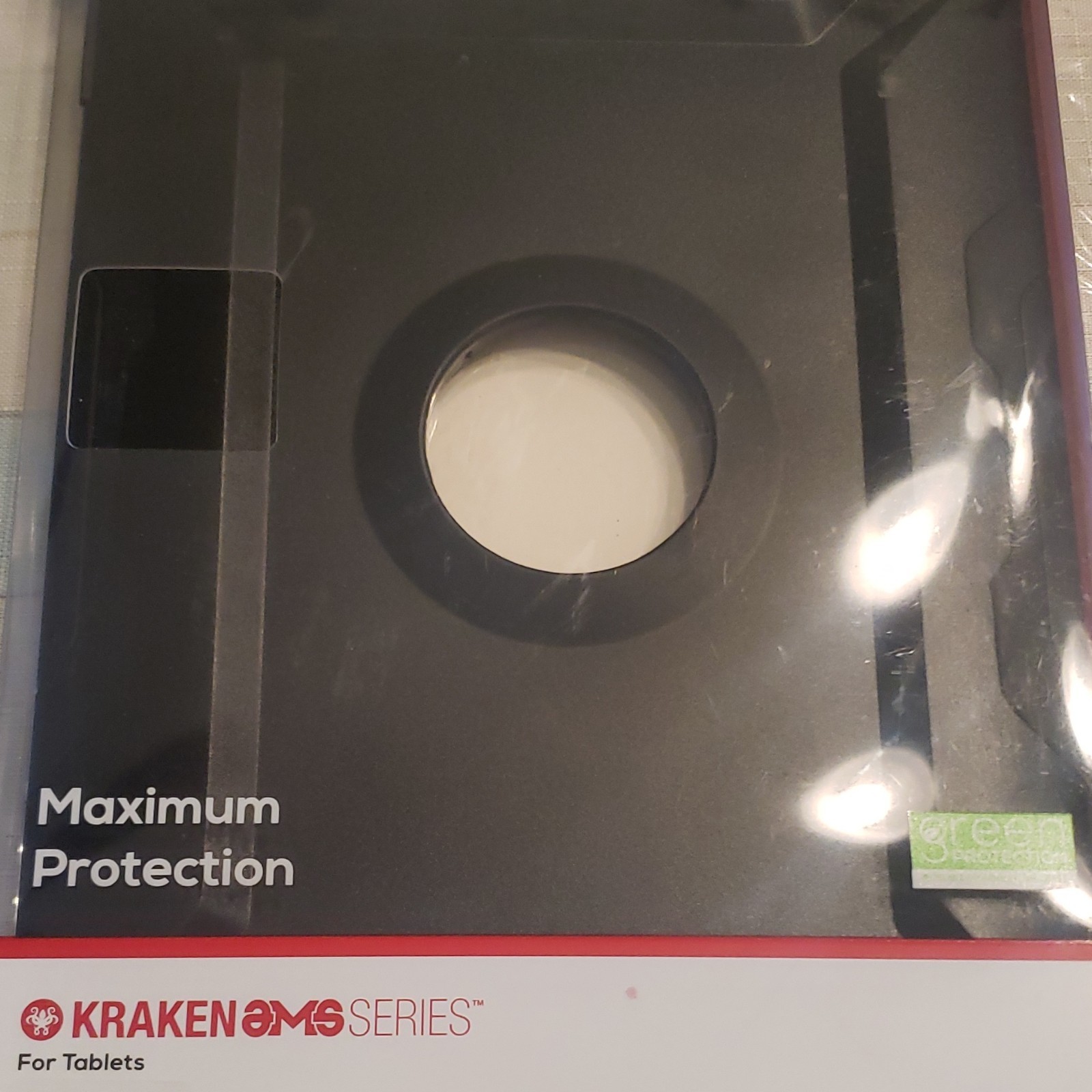 Trident Kraken AMS Series Protective Case iPad Air 2 Black Screen Protector